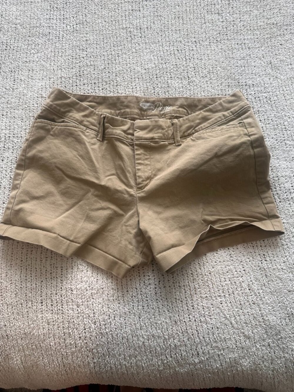 Old Navy The/Le Pixie Khaki Shorts